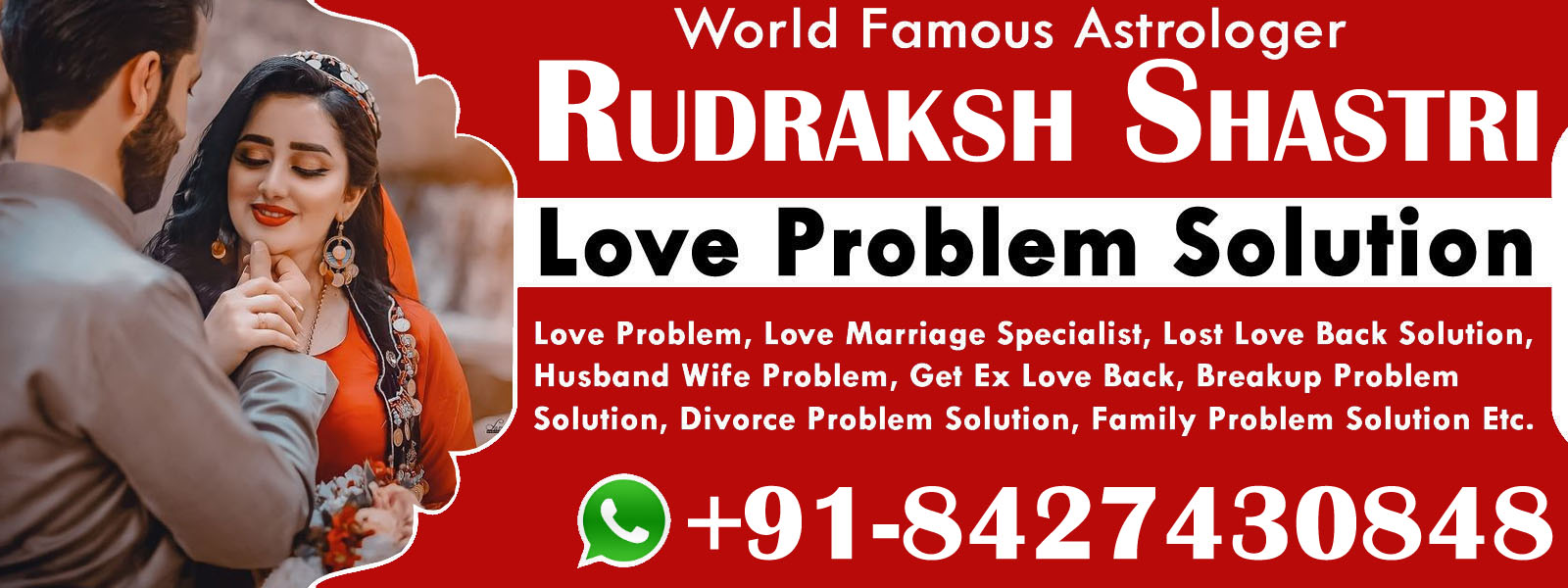 Famous Astrologer Rudraksh Shastri +91-8427430848